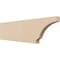 Ekena Millwork 2in. W x 8in. H x 28in. L Moab Woodgrain TimberThane Rafter Tail, Primed Tan RFTUR02X08X28MOARCPR - alternate 1
